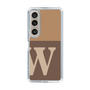Slim Protection Case［ Original - initial two tone - W brown ］