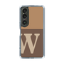 Slim Protection Case［ Original - initial two tone - W brown ］