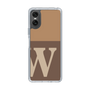 Slim Protection Case［ Original - initial two tone - W brown ］
