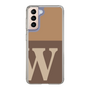Slim Protection Case［ Original - initial two tone - W brown ］