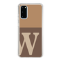Slim Protection Case［ Original - initial two tone - W brown ］