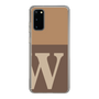 Slim Protection Case［ Original - initial two tone - W brown ］