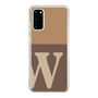 Slim Protection Case［ Original - initial two tone - W brown ］
