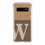 Slim Protection Case［ Original - initial two tone - W brown ］