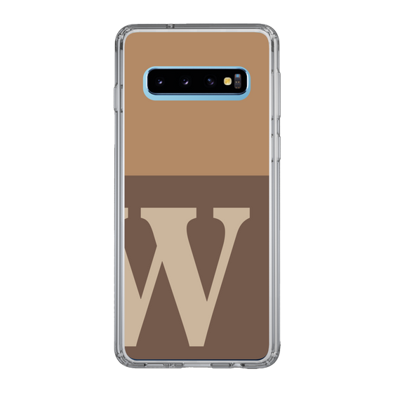 Slim Protection Case［ Original - initial two tone - W brown ］