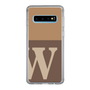 Slim Protection Case［ Original - initial two tone - W brown ］