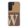 Slim Protection Case［ Original - initial two tone - W brown ］
