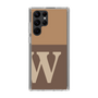 Slim Protection Case［ Original - initial two tone - W brown ］