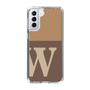Slim Protection Case［ Original - initial two tone - W brown ］