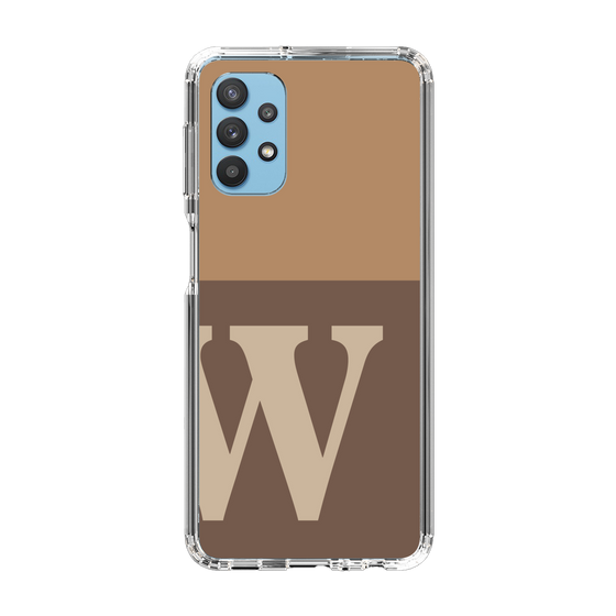 Slim Protection Case［ Original - initial two tone - W brown ］