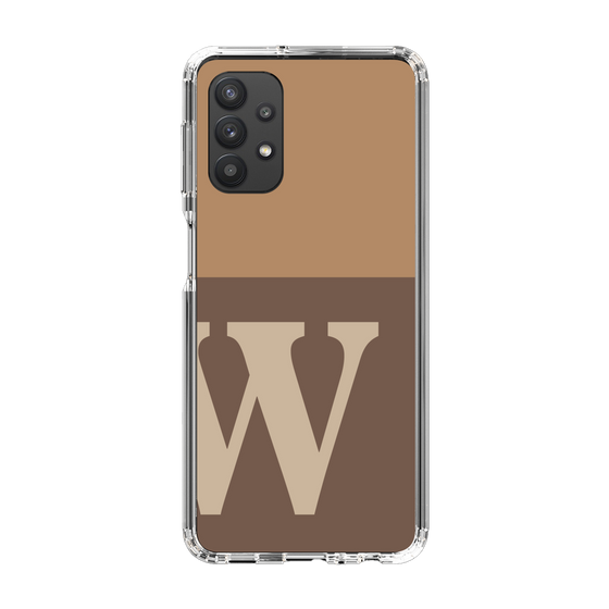 Slim Protection Case［ Original - initial two tone - W brown ］