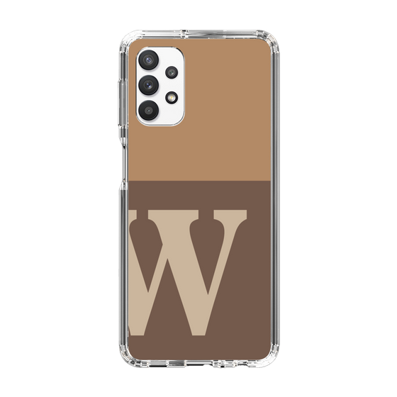 Slim Protection Case［ Original - initial two tone - W brown ］