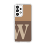 Slim Protection Case［ Original - initial two tone - W brown ］
