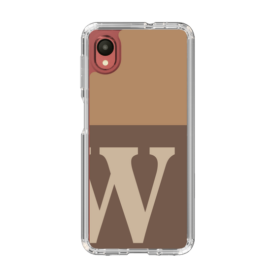 Slim Protection Case［ Original - initial two tone - W brown ］