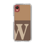 Slim Protection Case［ Original - initial two tone - W brown ］
