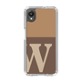Slim Protection Case［ Original - initial two tone - W brown ］