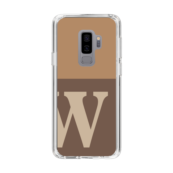 Slim Protection Case［ Original - initial two tone - W brown ］