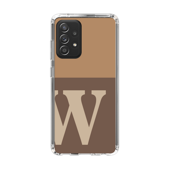 Slim Protection Case［ Original - initial two tone - W brown ］
