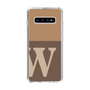 Slim Protection Case［ Original - initial two tone - W brown ］