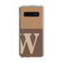 Slim Protection Case［ Original - initial two tone - W brown ］