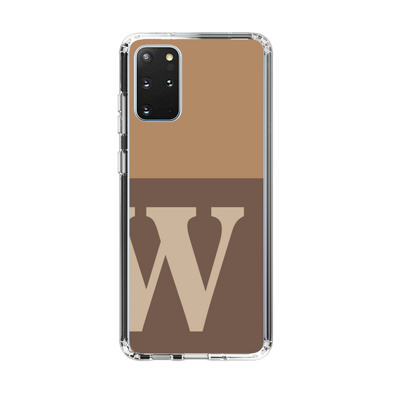 Slim Protection Case［ Original - initial two tone - W brown ］