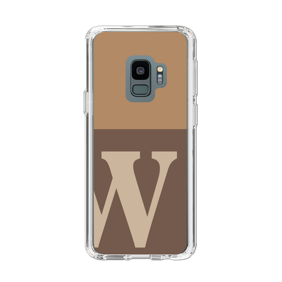 Slim Protection Case［ Original - initial two tone - W brown ］