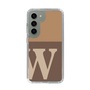 Slim Protection Case［ Original - initial two tone - W brown ］