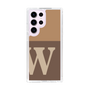 Slim Protection Case［ Original - initial two tone - W brown ］
