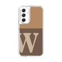 Slim Protection Case［ Original - initial two tone - W brown ］