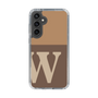 Slim Protection Case［ Original - initial two tone - W brown ］