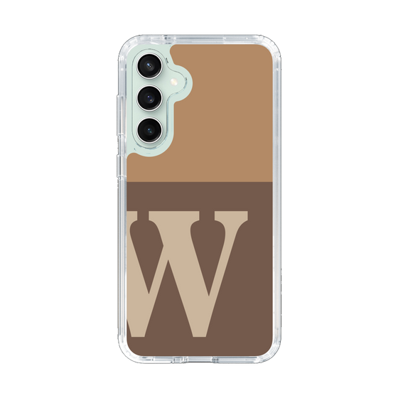 Slim Protection Case［ Original - initial two tone - W brown ］