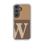Slim Protection Case［ Original - initial two tone - W brown ］