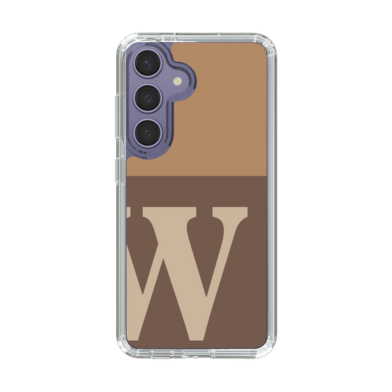 Slim Protection Case［ Original - initial two tone - W brown ］