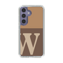 Slim Protection Case［ Original - initial two tone - W brown ］
