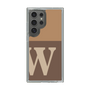 Slim Protection Case［ Original - initial two tone - W brown ］