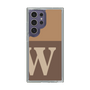 Slim Protection Case［ Original - initial two tone - W brown ］