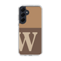 Slim Protection Case［ オリジナル - initial two tone - W brown ］