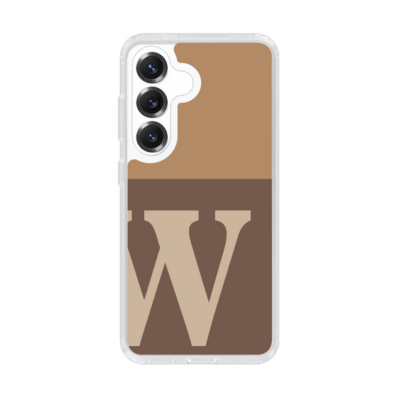 Slim Protection Case［ Original - initial two tone - W brown ］