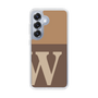 Slim Protection Case［ Original - initial two tone - W brown ］