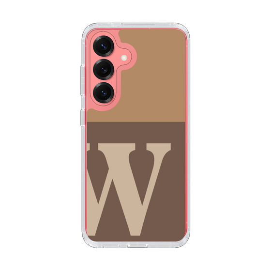 Slim Protection Case［ Original - initial two tone - W brown ］