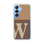 Slim Protection Case［ Original - initial two tone - W brown ］