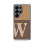 Slim Protection Case［ Original - initial two tone - W brown ］