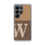 Slim Protection Case［ Original - initial two tone - W brown ］