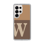 Slim Protection Case［ Original - initial two tone - W brown ］