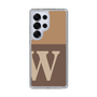 Slim Protection Case［ Original - initial two tone - W brown ］