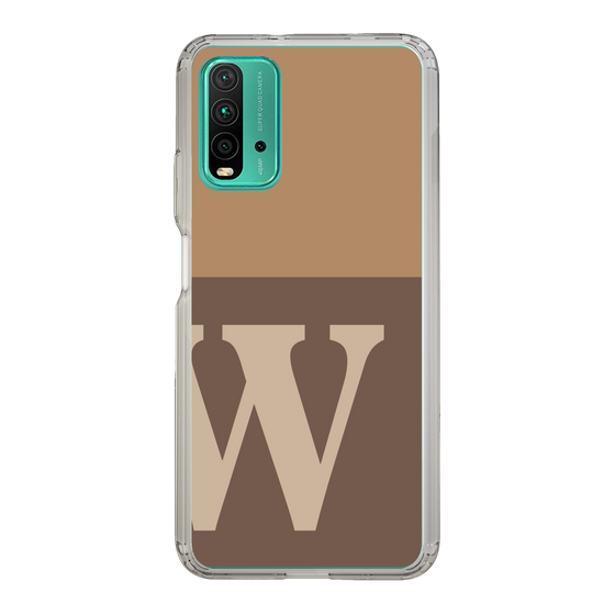 Slim Protection Case［ Original - initial two tone - W brown ］