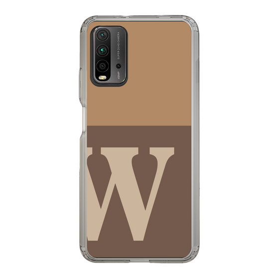 Slim Protection Case［ Original - initial two tone - W brown ］