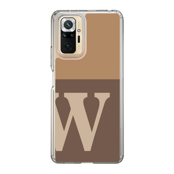 Slim Protection Case［ Original - initial two tone - W brown ］