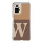 Slim Protection Case［ Original - initial two tone - W brown ］