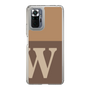 Slim Protection Case［ Original - initial two tone - W brown ］